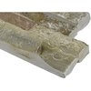 Msi Golden White Ledger Panel 6 In. X 24 In. Natural Quartzite Wall Tile, 4PK ZOR-PNL-0059